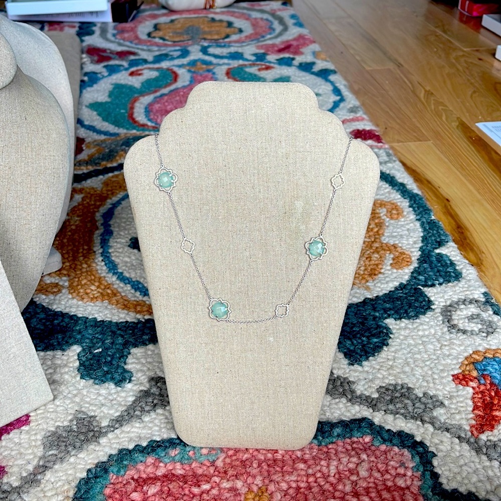 Used shorter necklace display.